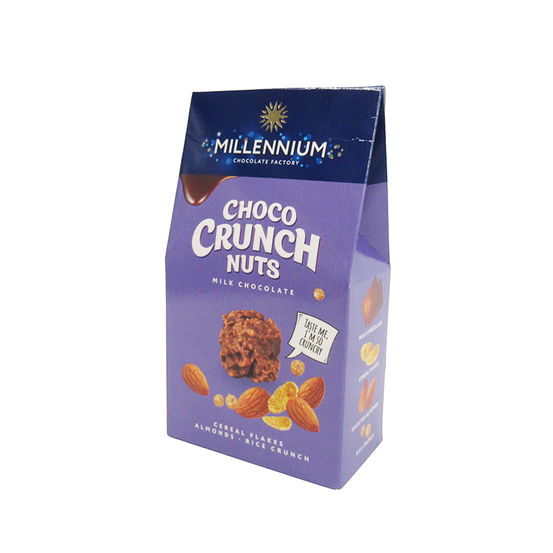 ミレニアムチョコレートファクトリー ミルクチョコクランチ・アーモンド＆シリアルフレーク